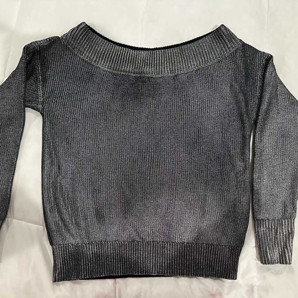 Women's Metallic Sweater